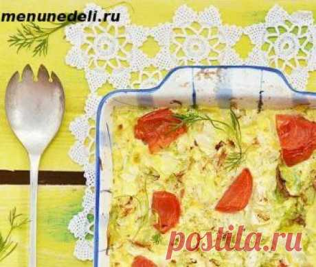 Запеканка из капусты с грибами - рецепт с пошаговыми фото / Меню недели