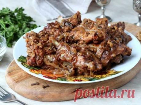 Гурули (грузинское блюдо из курицы) — рецепт с фото пошагово
