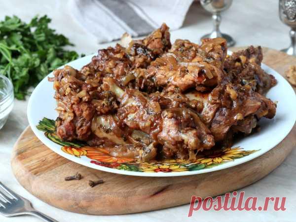 Гурули (грузинское блюдо из курицы) — рецепт с фото пошагово
