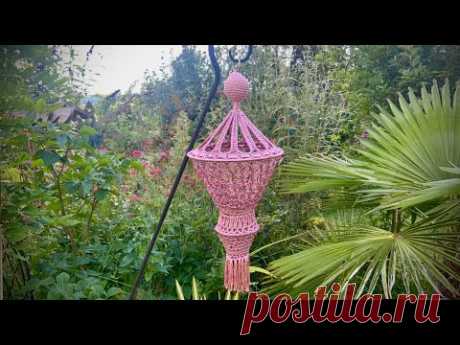 Lampion häkeln Nr.: 2  #häkeln #crochet #petraperle #lampions #häkellampion#diy#upcygling