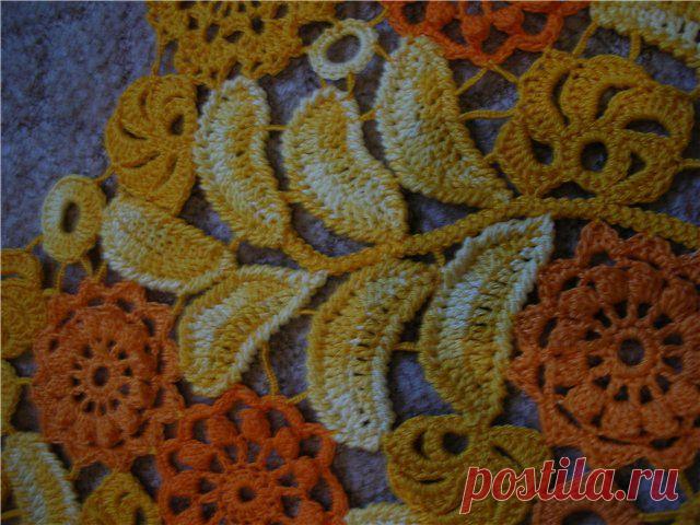 Фото - Мотивы ирландского кружева - фото и схемы