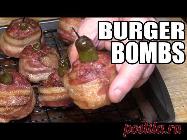 Bacon Burger Bombs by the BBQ Pit Boys The BBQ Pit Boys show you how to make their Burger Bombs, the perfect snacking food for your Chapter meetings, tailgating and family picnics. Kick up your pit party next time with these fresh ground chuck beef meatballs, stuffed with peppers and wrapped i