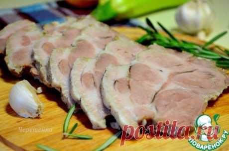 Тушеная свинина в рукаве в мультиварке - кулинарный рецепт