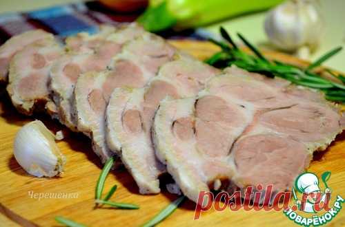 Тушеная свинина в рукаве в мультиварке - кулинарный рецепт