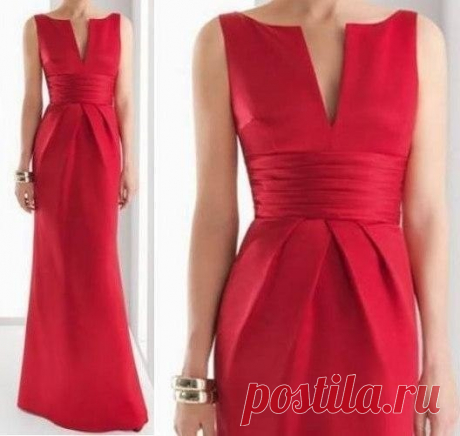 Вечернее платье. Выкройка (Шитье и крой) | Журнал Вдохновение Рукодельницы