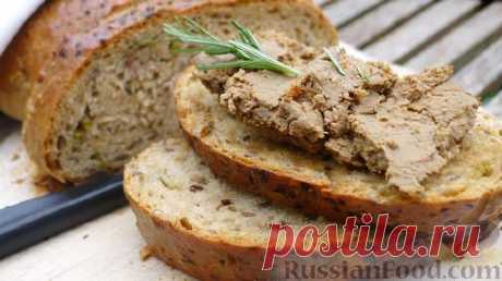 Рецепт: Домашний печеночный паштет на RussianFood.com