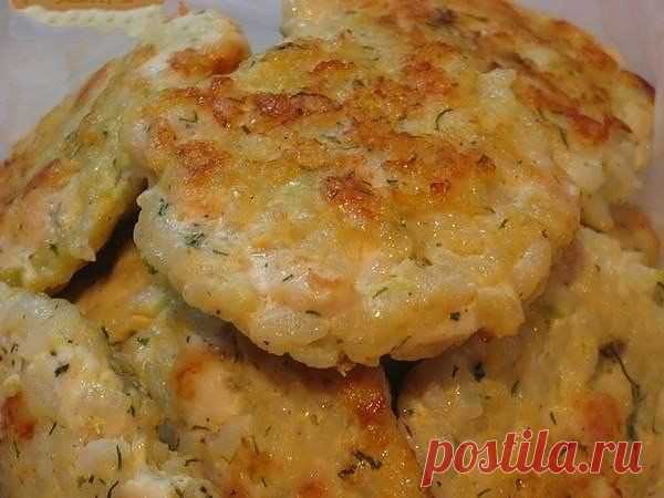 Рубленые котлеты с рисом и перцем