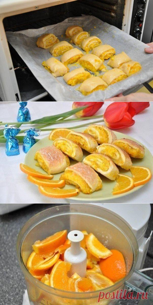 Как приготовить апельсиновые печенья - рецепт, ингридиенты и фотографии