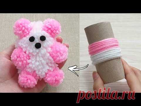 Amazing Teddy Bear Making with Wool - Super Easy Teddy Bear Make at Home - How to Make Teddy Bear