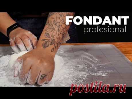 ⚡️ Cómo hacer FONDANT PROFESIONAL | FonQui repostería