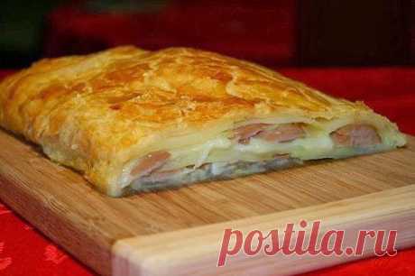Штрудель с картофелем и сосисками.Безумно вкуснo!! Быстро, легко и ОЧЕНЬ вкусно! Рецепт совсем простой. !! Более подробно о рецепте можете узнать в источникe: шеф-повар Одноклассники, по ссылке fastppc.net/132ac Рекомендуем посмотреть!!! Приятного аппетитa

Дорогие кулинары! Чтобы не потерять рецепт, жмите &quot;Класс!&quot;, а потом &quot;поделиться&quot;. Рецепт будет на вашей стене В Одноклассники. Всё ОК!