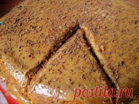 Шустрый повар.: Кофейный пирог &quot;Из того, что есть в холодильнике&quot;