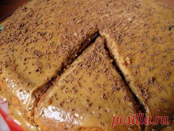 Шустрый повар.: Кофейный пирог "Из того, что есть в холодильнике"