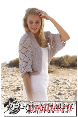 Женское пончо и болеро спицами или крючком