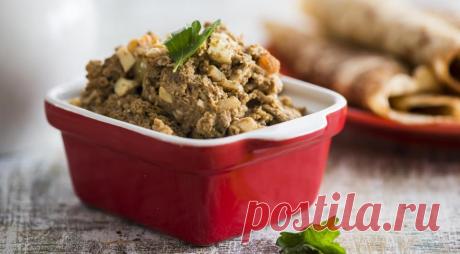 Начинка для блинов
с куриной печенкой, пошаговый рецепт с фото