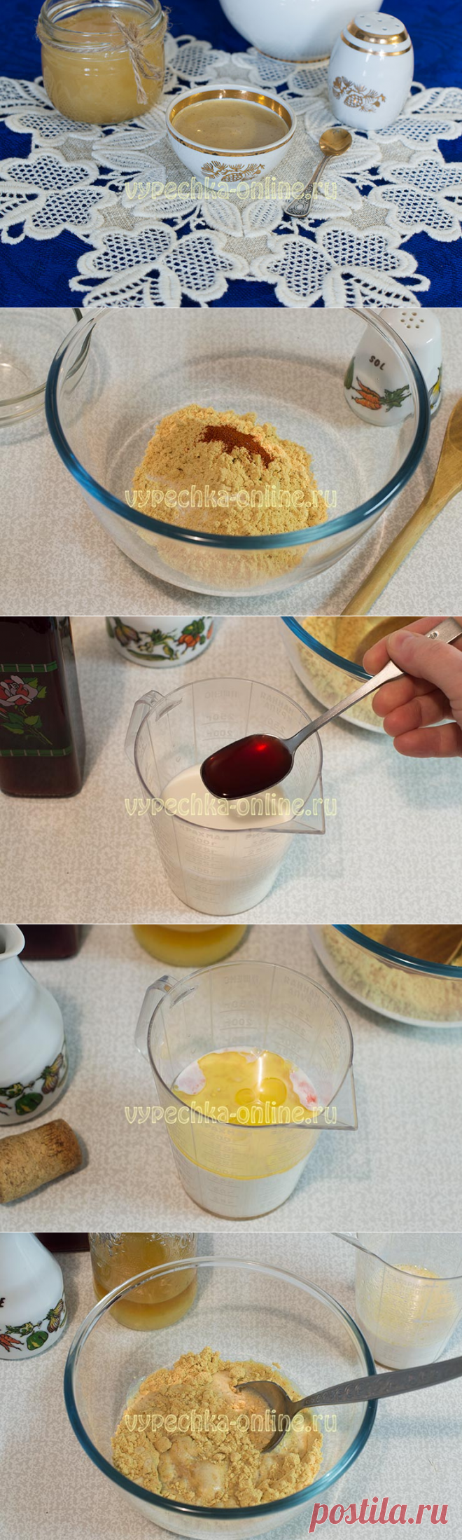 ✔️Медовая горчица на молоке в домашних условиях рецепт с фото