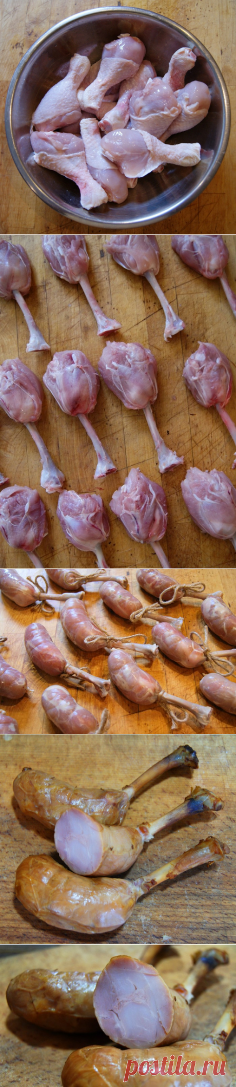 Куриные лошарики, очень креативный способ изготовления домашней колбасы | oblacco