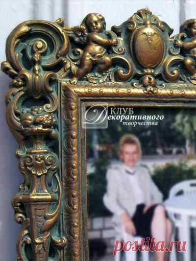 Патинирование гипса.