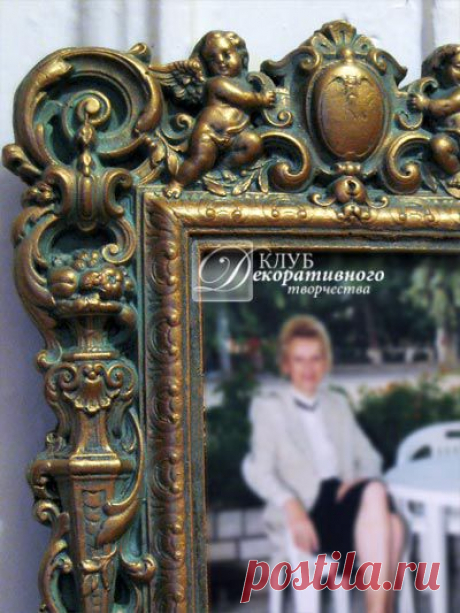 Патинирование гипса.