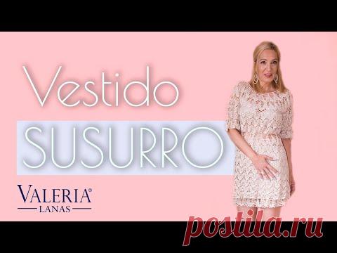 ⭐️ Vestido a Crochet Susurro ⭐️ con productos de Valeria Lanas