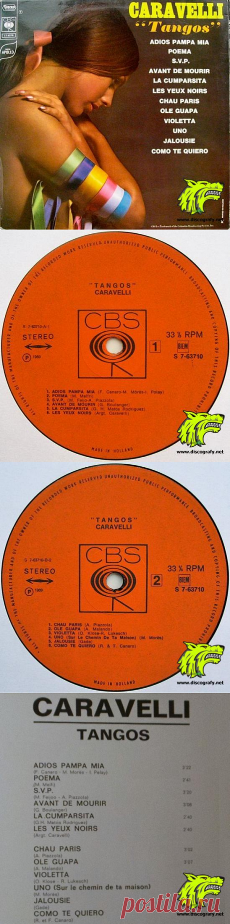 Caravelli -1969 - Tangos(flac)