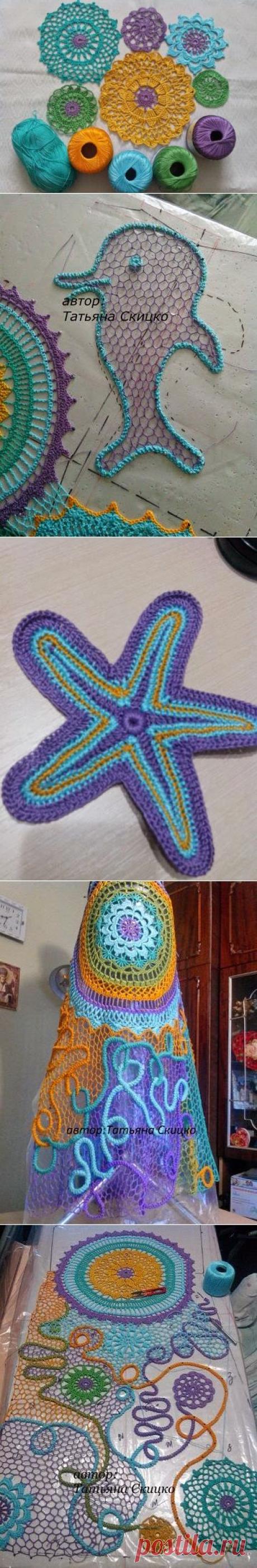 Irish crochet &: Летнее пальто