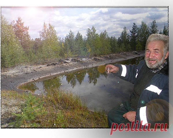 река Аган. Таёжник Алексей Денисов