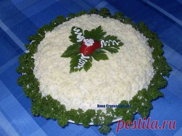 салат из печени