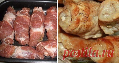 Вкуснейшие свиные рулеты с грибами и сыром. Свиные рулеты — это по истине наслаждение вкусом!