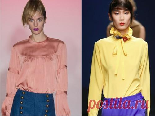 Модные блузки зимнего сезона 2016 - FASHIONABLE.com.ua - Модный женский журнал