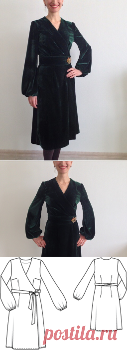 Бархатное платье / Maryers / 02.04.2014 / Фотофорум на BurdaStyle.ru