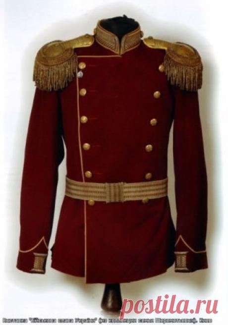 Мундир офицера 36 Ахтырского драгунского полка / Историческая справка