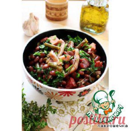 Фасоль "с ушками" - кулинарный рецепт