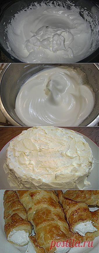 Белковый крем / Кремы / TVCook: пошаговые рецепты c фото