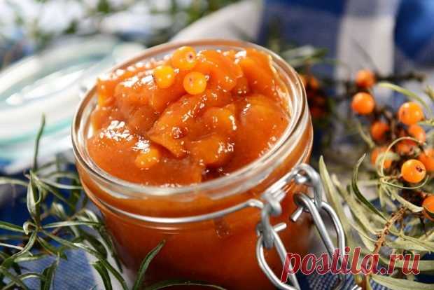 Варенье из облепихи с грецкими орехами — Домашняя кулинария