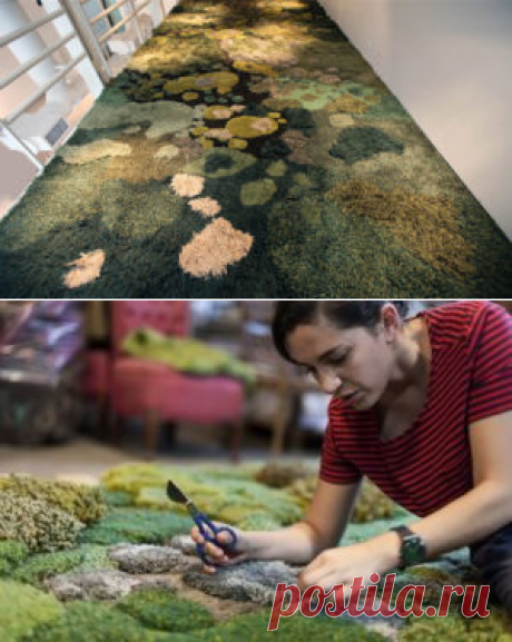 В доме как на опушке леса или новый взгляд на дизайн ковров — Дом и Сад