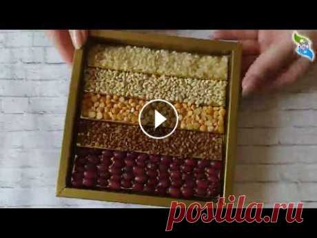 Панно из круп для декора кухни Панно из круп для декора кухни...