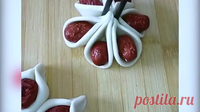 Обалденная красота из теста!