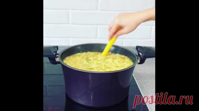 Суп с клёцками