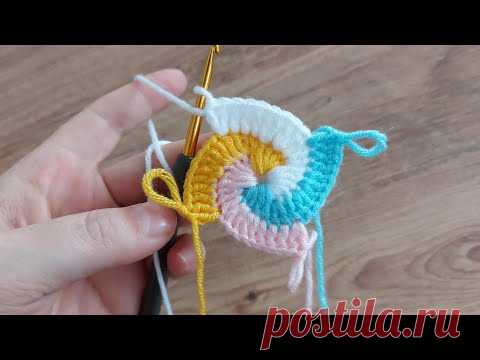 SUPER EASY CROTHET.. 🍭🍭 TIĞ İŞİ YAPIMI KOLAY  ÖRGÜ MODELİ... 🍭🍭🍭