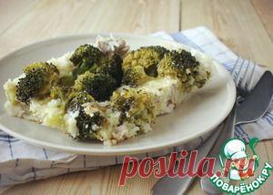 Рисовая запеканка с курицей и брокколи - кулинарный рецепт