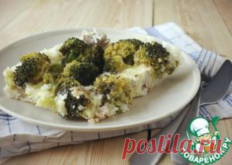 Рисовая запеканка с курицей и брокколи - кулинарный рецепт