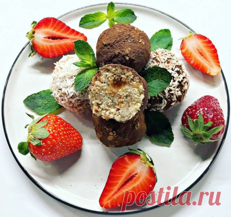 Миндальные конфеты.