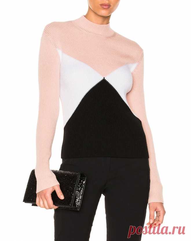 Color-Blocking: искусство многоцветного вязания