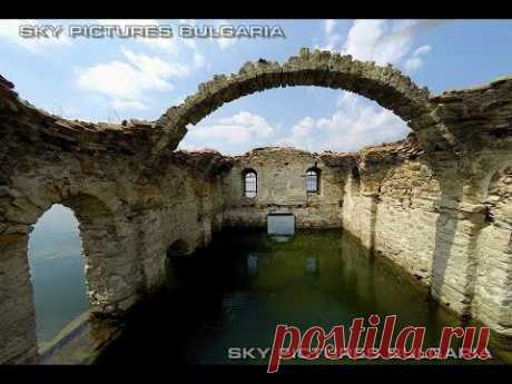 България от високо, Submerged St. Ivan Rilski church, Потопената църква Св. Иван Рилски Жребчево