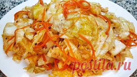 Капуста по корейски.Готовлю через день! Мир вам и вашему дому!Приготовим капуста по корейски.
Ингредиенты:
Капуста-1кг
Морковь-1 средняя
По желанию болгарский перец
Кориандр-1 ч л
Соль-1 ч…