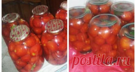 Рецепт вкусных помидор на зиму без зелени