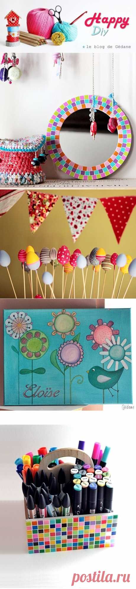 Happy DIY le blog de Gédane - Créatrice humeuristique selon elles...