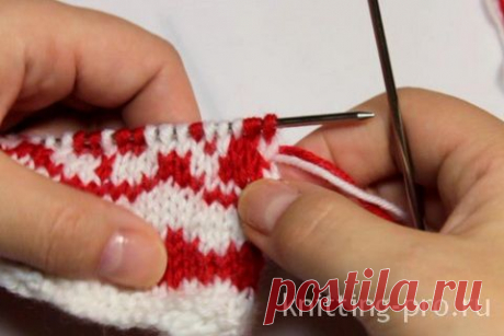Вязание цветных орнаментов. Жаккард. - knitting-pro.ru - От азов к мастерству
