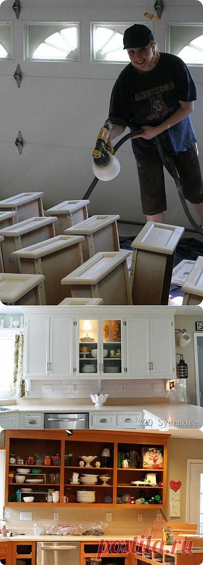 320 * Sycamore: how to paint kitchen cabinets